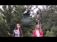 Видео с открытия памятника Наде Рушевой